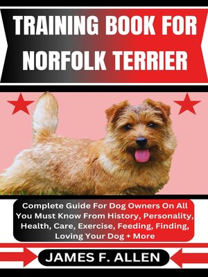 cover image of TRAINING BOOK FOR NORFOLK TERRIER
